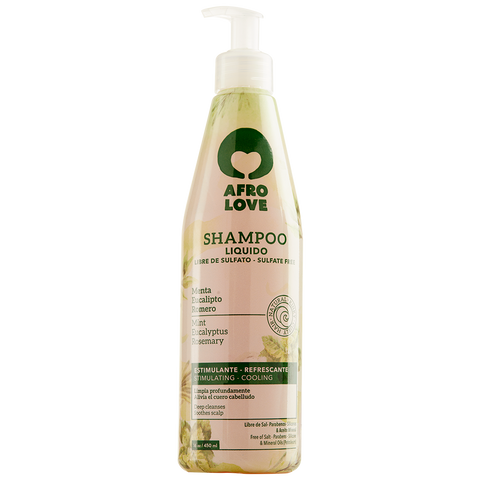 Shampoo Afro Love Menta 450ml